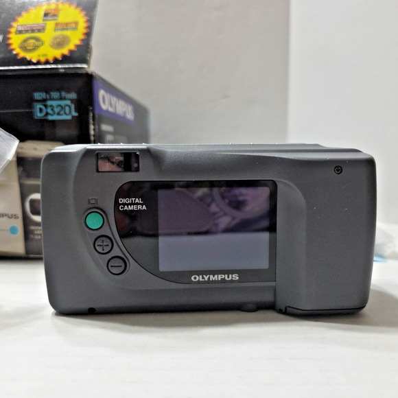 Olympus Digital Camera D320L Open Box Tested Rare Condition - Picture 5 of 11